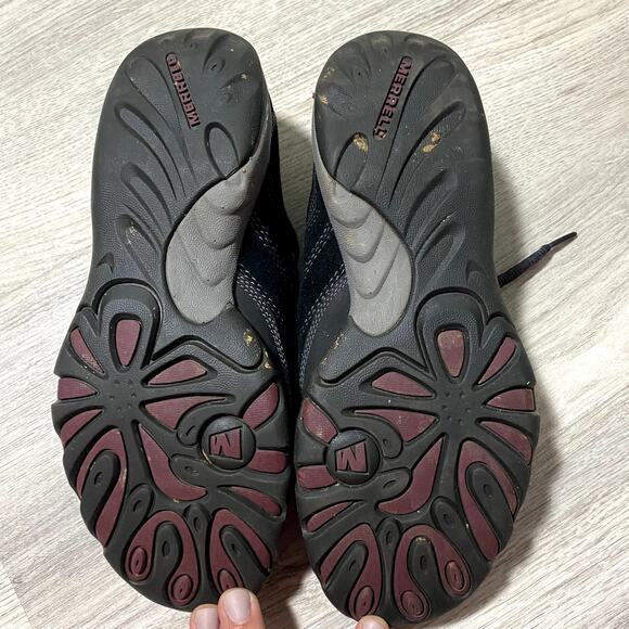 MERRELL Women's Walking Shoes Black Suede US 8 - Picture 5 of 6